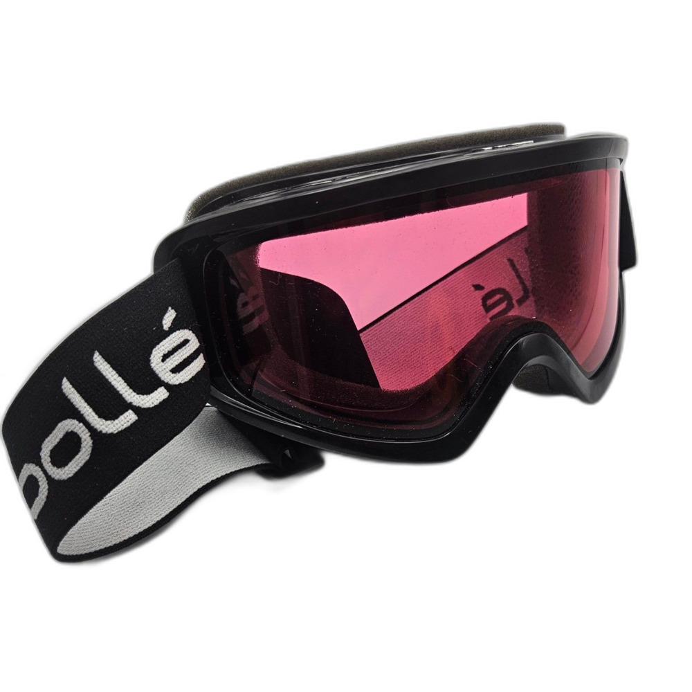 bolle Mojo snow Ski Goggles Adult Adjustable Vermillion Red Lense